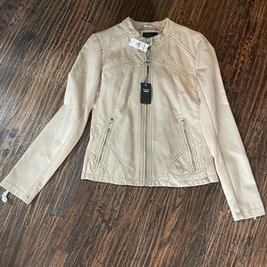 Express faux leather jacket NWT